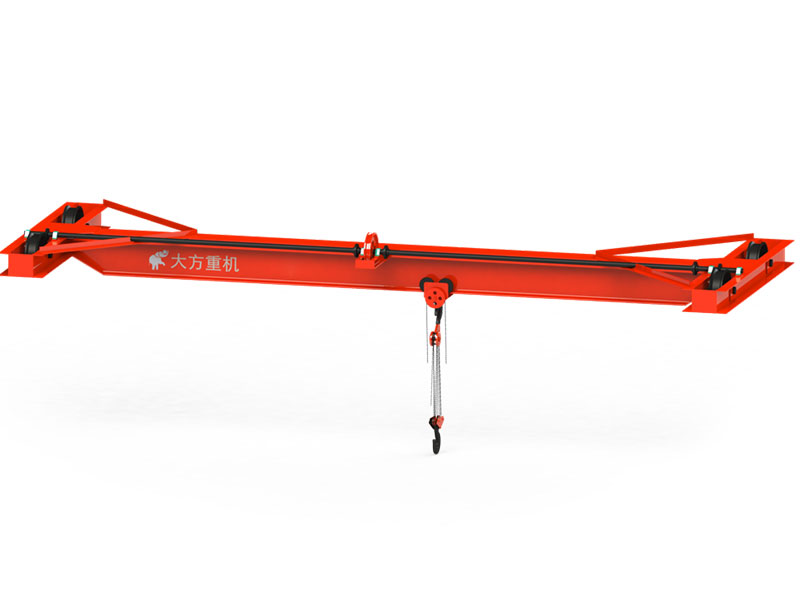 SDQ manual single girder crane