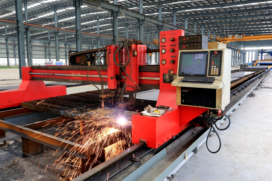 CNC flame cutting machine