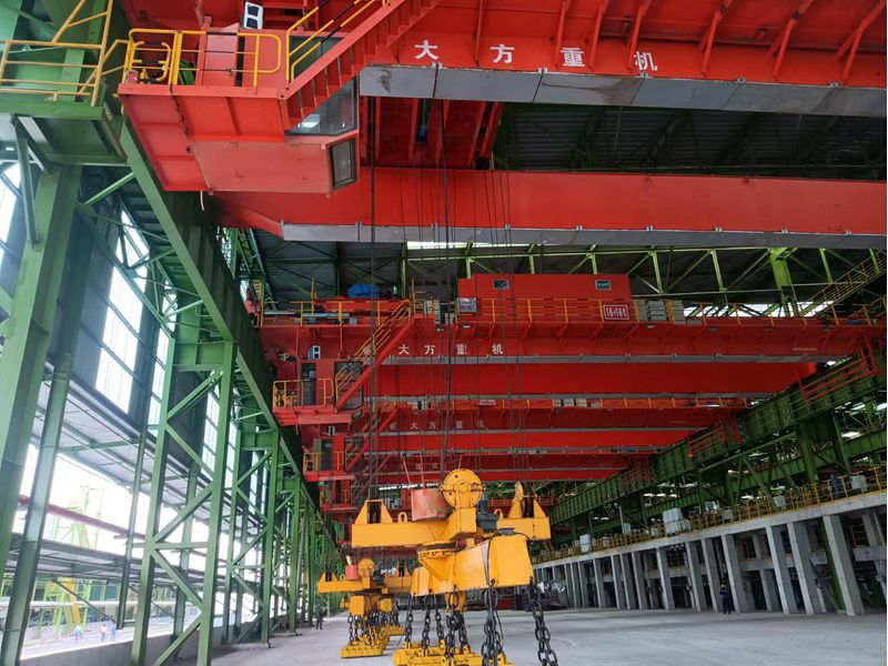 Gansu Iron and Steel -- Batch Metallurgical Casting Crane