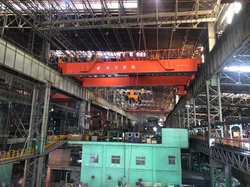 Qingdao Special Steel - YZ125t Casting Crane